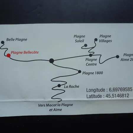 Mon A - Plagne Bellecote 3000 アパート *