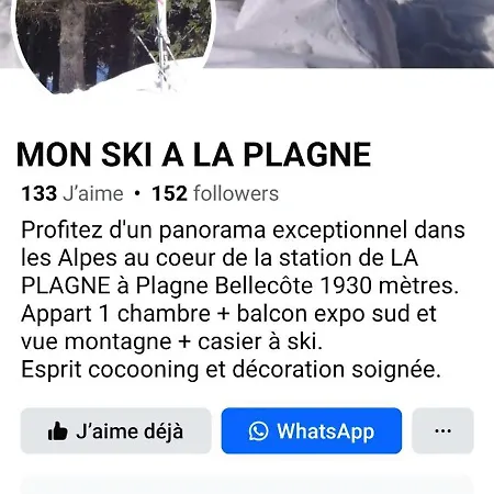 Apartment Mon A - Plagne Bellecote 3000 *